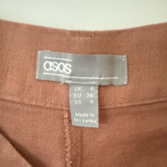 ASOS cropped wide leg trousers - Picture 2 of 2